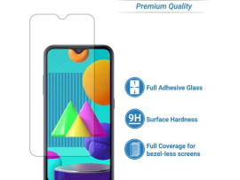 Tempered Glass / Screen Protector Guard Compatible for Samsung Galaxy M01 (Transparent) with Easy Installation Kit (pack of 1)